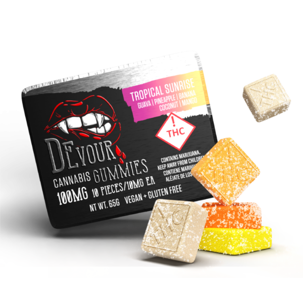 devour gummies for sale online tropical sunrise
